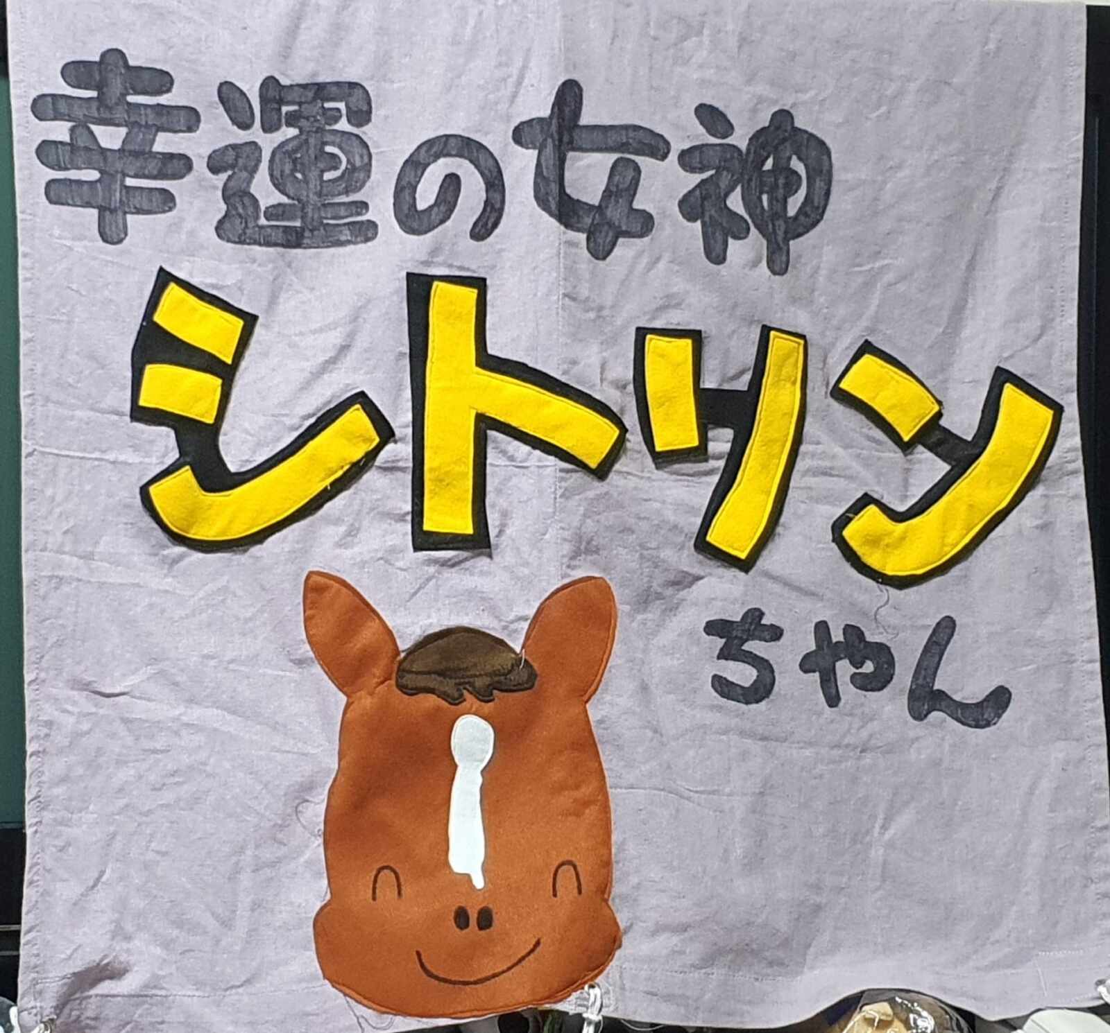 シトリンちゃん横断幕