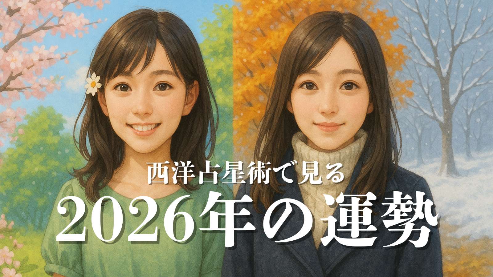 西洋占星術で見る2026年の運勢《占いサロンチャンス・高遠明日香先生》