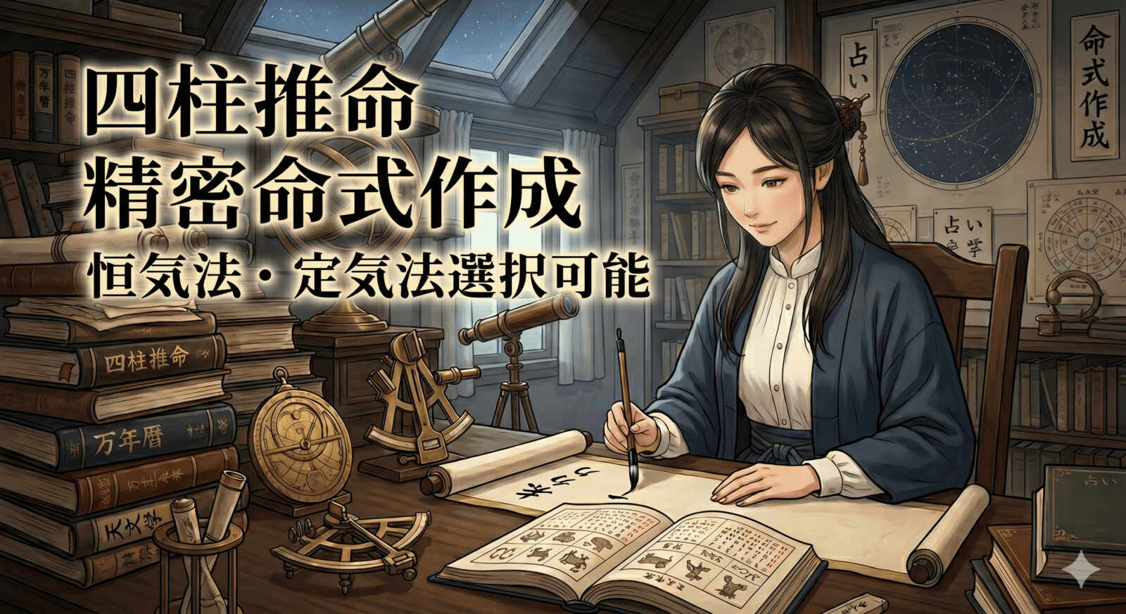 四柱推命精密命式作成