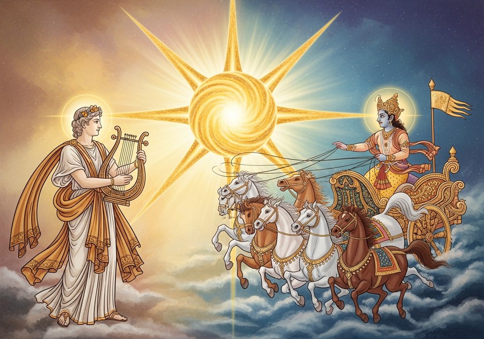 太陽(Sol / Surya)の象徴イメージ