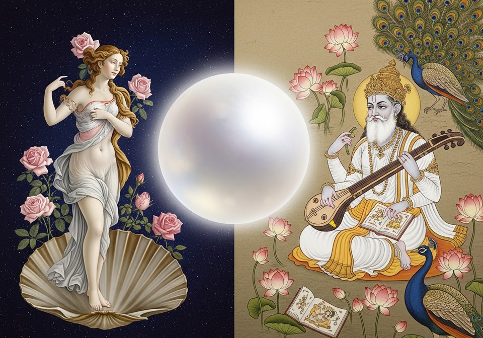 金星(Venus / Shukra)の象徴イメージ