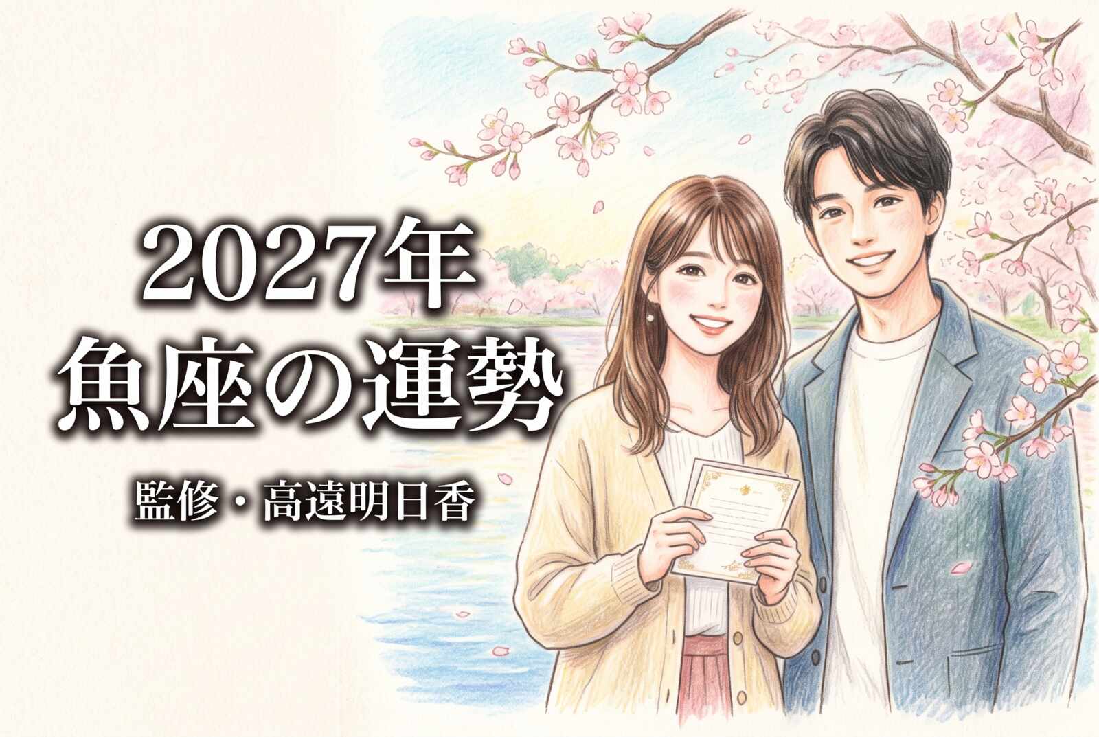 2027年 魚座の運勢《西洋占星術・無料占い》監修・高遠明日香