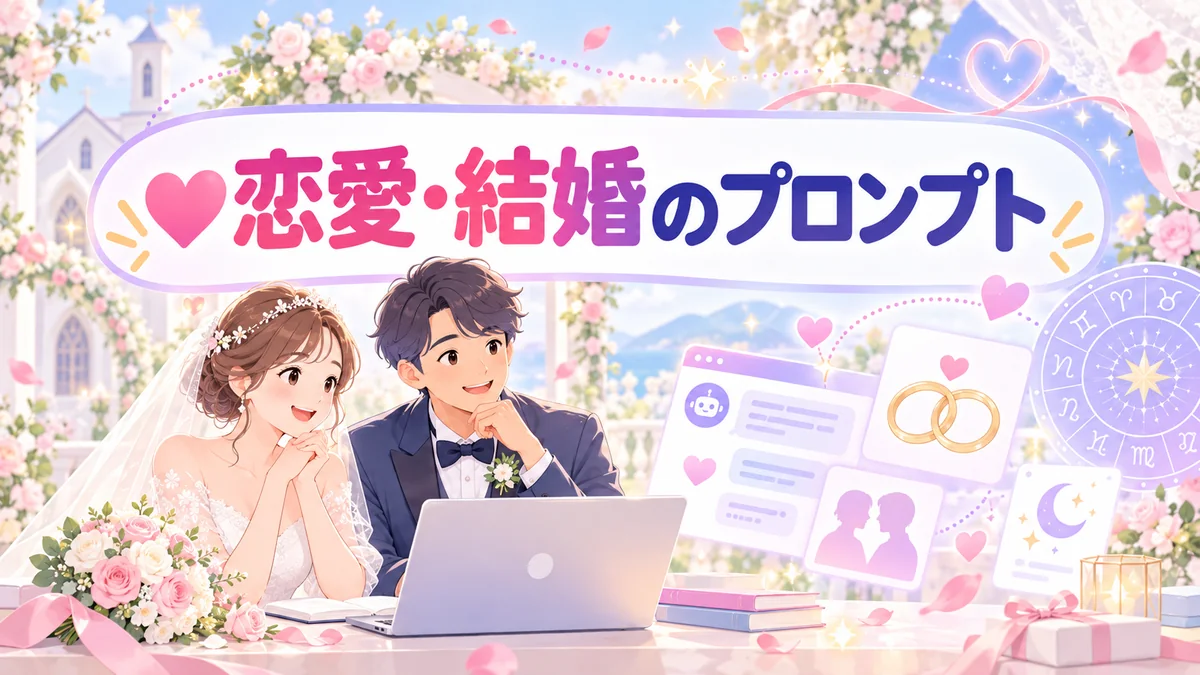 恋愛・結婚のプロンプト
